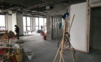 深圳裝修公司-康藍(lán)建設(shè)案例，走進(jìn)建活貿(mào)易裝修現(xiàn)場