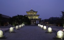 海口鴻洲埃德瑞皇家園林酒店夜景